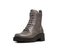 Camper Milah K400577 - Botín de encaje para mujer, color gris 010, talla 36 EU, Gris 010, 36 EU
