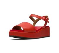 Camper Misia-K200564, Sandalia con Pulsera Mujer, Rojo (Red 030), 38 EU