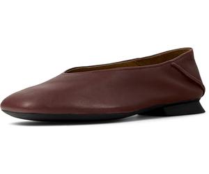 Camper Mocasín Casi Myra para Mujer, Modelo Ballerina Burgundy 42 UE