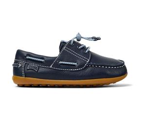 Camper Mocasín Peu Cami Kids, Color Azul Marino Oscuro 31 EU