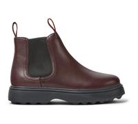 CAMPER Norte - Boots for Girls - Burgundy, size 32, Smooth leather