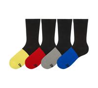 CAMPER Odd Socks Pack - Unisex Socks - Yellow,Red,Black, size M, Cotton fabric