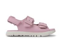 CAMPER Oruga - Hook and loop for Girls - Pink, size 37, Smooth leather/Cotton fabric