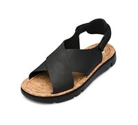 Camper Oruga K200157, Sandalias de Punta Descubierta Mujer, Black 022, 41 EU