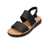 CAMPER Oruga-K201038, Sandalia Mujer, Negro, 36 EU