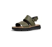 Camper Oruga-k201038, Sandalia Mujer, Verde, 38 EU
