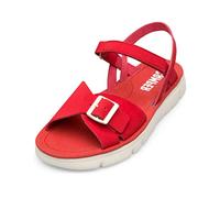 Camper Oruga Sandal-K200631, Sandalias Planas Mujer, Medium Red, 35 EU