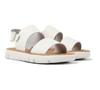 Camper Sandalias Oruga K201038 para mujer, Blanco Naturaleza 018, 37 EU