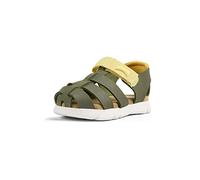 Camper Oruga Sandal K800489, Sandalia Bebé-Niños, Verde Medio 008, 22 EU