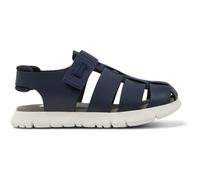 CAMPER Oruga - Sandals for Boys - Blue, size 25, Smooth leather/Cotton fabric