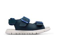 CAMPER Oruga - Sandals for Boys - Blue, size 34, Smooth leather/Cotton fabric