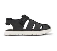 CAMPER Oruga - Sandals for Girls - Black, size 28, Smooth leather/Cotton fabric