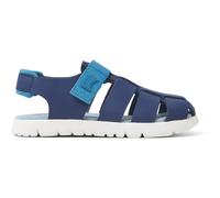 CAMPER Oruga - Sandals for Girls - Blue, size 29, Smooth leather