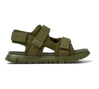 CAMPER Oruga - Sandals for Girls - Green, size 33, Cotton fabric