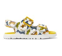 CAMPER Oruga - Sandals for Girls - Orange,White,Blue, size 25, Smooth leather