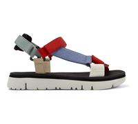 CAMPER Oruga - Sandals for Women - Beige,Green,Red, size 39, Cotton fabric