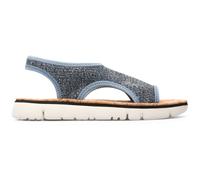 CAMPER Oruga - Sandals for Women - Blue,Black, size 40, Cotton fabric