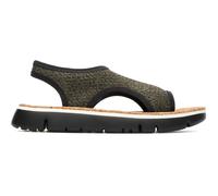 CAMPER Oruga - Sandals for Women - Green,Black, size 40, Cotton fabric