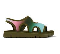 CAMPER Oruga - Sandals for Women - Green,Pink,Blue, size 42, Cotton fabric