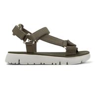 Camper Oruga Sandal K200356, Correa Mujer, Verde Medio 012, 36 EU