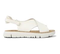 Camper Oruga Sandal K200157, Otras Sandalias Mujer, Naturaleza Blanca 046, 42 EU