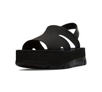 Camper Oruga Up-k200848, Sandalias con Cuña Mujer, Negro, 39 EU