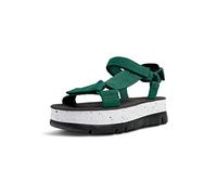 Camper Oruga Up K200851, Sandalias, Mujer, Verde 016, 38 EU