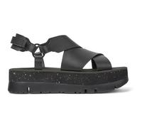 CAMPER Oruga Up - Sandals for Women - Black, size 38, Smooth leather