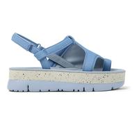 Camper Oruga Up-K201543, Sandalia Mujer, Azul, 38 EU