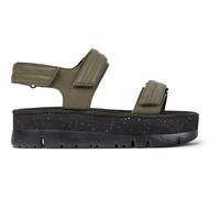 Camper Women's Oruga Up K201509 Sandal, Medium Green 006, 40 EU