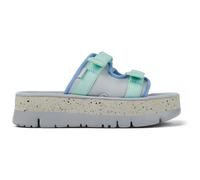 CAMPER Oruga Up - Sandals for Women - Grey,Blue, size 37, Cotton fabric