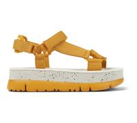 Camper Women's Oruga Up K200851 Sandal, Medium Orange 021, 38 EU