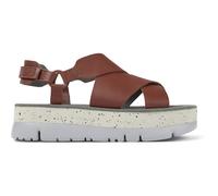 CAMPER Oruga Up - Sandals for Women - Red, size 39, Smooth leather
