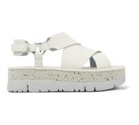 Camper Oruga Up K201399, Sandalia Mujer, Naturaleza Blanca 006, 38.5 EU