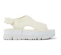 CAMPER Oruga Up - Sandals for Women - White, size 40, Cotton fabric