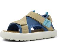 CAMPER Pelotas Flota - Sandals for Girls - Blue,Beige, size 33, Cotton fabric