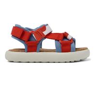 CAMPER Pelotas Flota - Sandals for Girls - Red,Blue,White, size 25, Cotton fabric