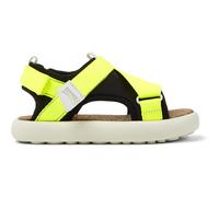 CAMPER Pelotas Flota - Sandals for Girls - Yellow,Black, size 32, Cotton fabric