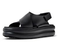Camper Pelotas Flota Up K201727, Sandalia X-Strap Mujer, Negro 001, 39 EU