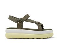 CAMPER Pelotas Flota Up - Sandals for Women - Green, size 38, Cotton fabric