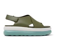 CAMPER Pelotas Flota Up - Sandals for Women - Green, size 39, Smooth leather