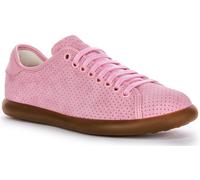 Camper Pelotas Soller Cuero Teñido Perforado Trainer Para Mujer Rosa EU 36-42