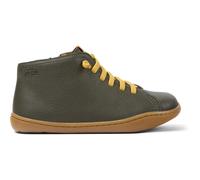 CAMPER Peu - Boots for Girls - Green, size 28, Smooth leather