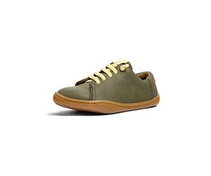 Camper Peu Cami 80003 - Tenis Bajos para niños, Verde Medio 134, 11 UK