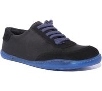 CAMPER Peu Cami Hombre Elástico Cordones Cuero Casual Zapato De Gris Talla UK 5