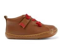 CAMPER Peu - Hook and loop for First walkers - Brown, size 22, Smooth leather