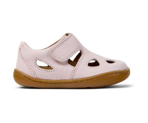 CAMPER Peu - Hook and loop for First walkers - Pink, size 26, Smooth leather