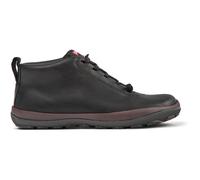 CAMPER Peu Pista - Ankle boots for Women - Black, size 37, Smooth leather/Cotton fabric