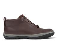 CAMPER Peu Pista - Ankle boots for Women - Burgundy, size 38, Smooth leather/Cotton fabric