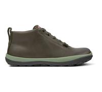 CAMPER Peu Pista - Ankle boots for Women - Green, size 37, Smooth leather/Cotton fabric